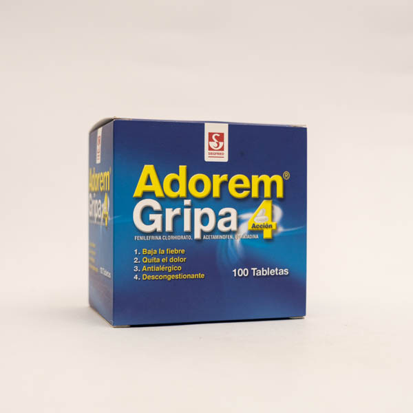 ADOREM GRIPA TAB X 100 SIEGFRIED