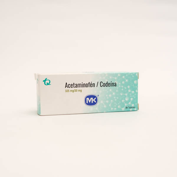 ACETAMI CODEINA TAB 325 30MG X 30 MK