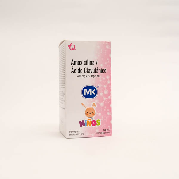 AMOXI 400MG ACID CLAVUL SUS X 100ML MK