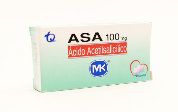 ASA TAB 100MG X 20 MK