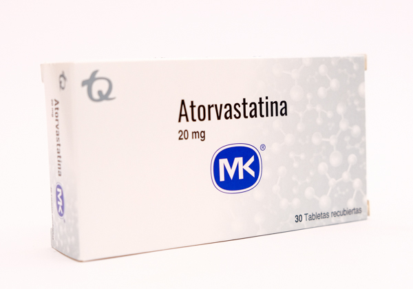 ATORVASTATINA TAB 20MG X 30 MK