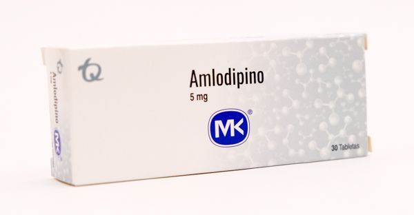 AMLODIPINO TAB 5MG X 30 MK