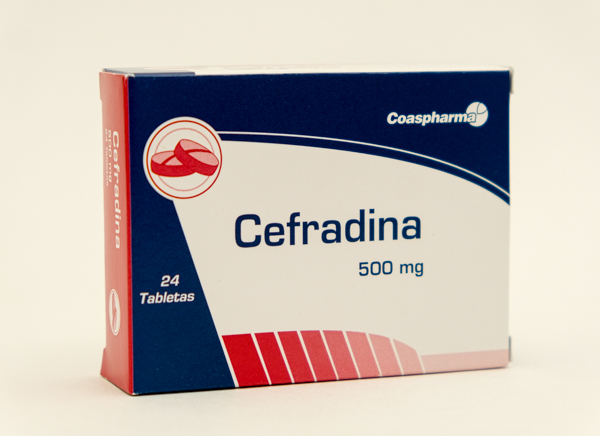 CEFRADINA CAP 500MG X 24 COAS