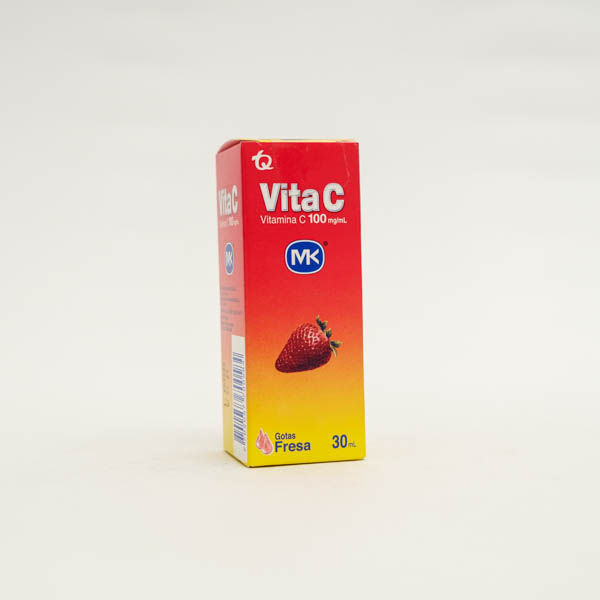 VITAMINA C GOTAS X 30ML FRESA MK