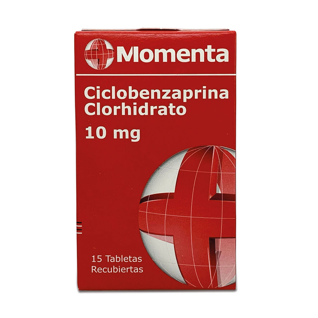 CICLOBENZAPRINA TAB 10MG X 15  EURO GF