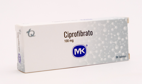 CIPROFIBRATO TAB 100MG X 30 MK