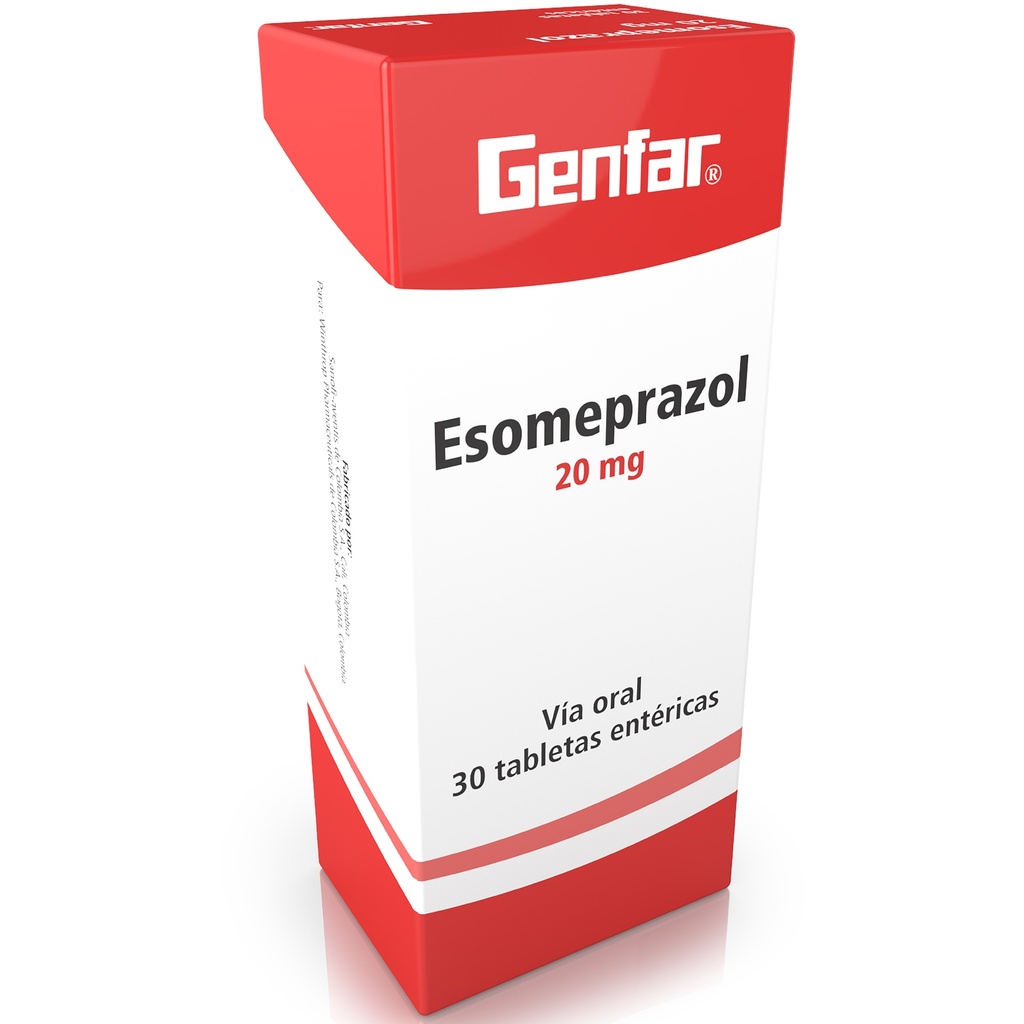 ESOMEPRAZOL TAB 20MG X 30 GF