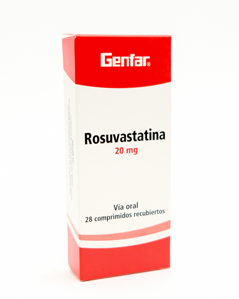 ROSUVASTATINA TAB 20MG X 28 GF