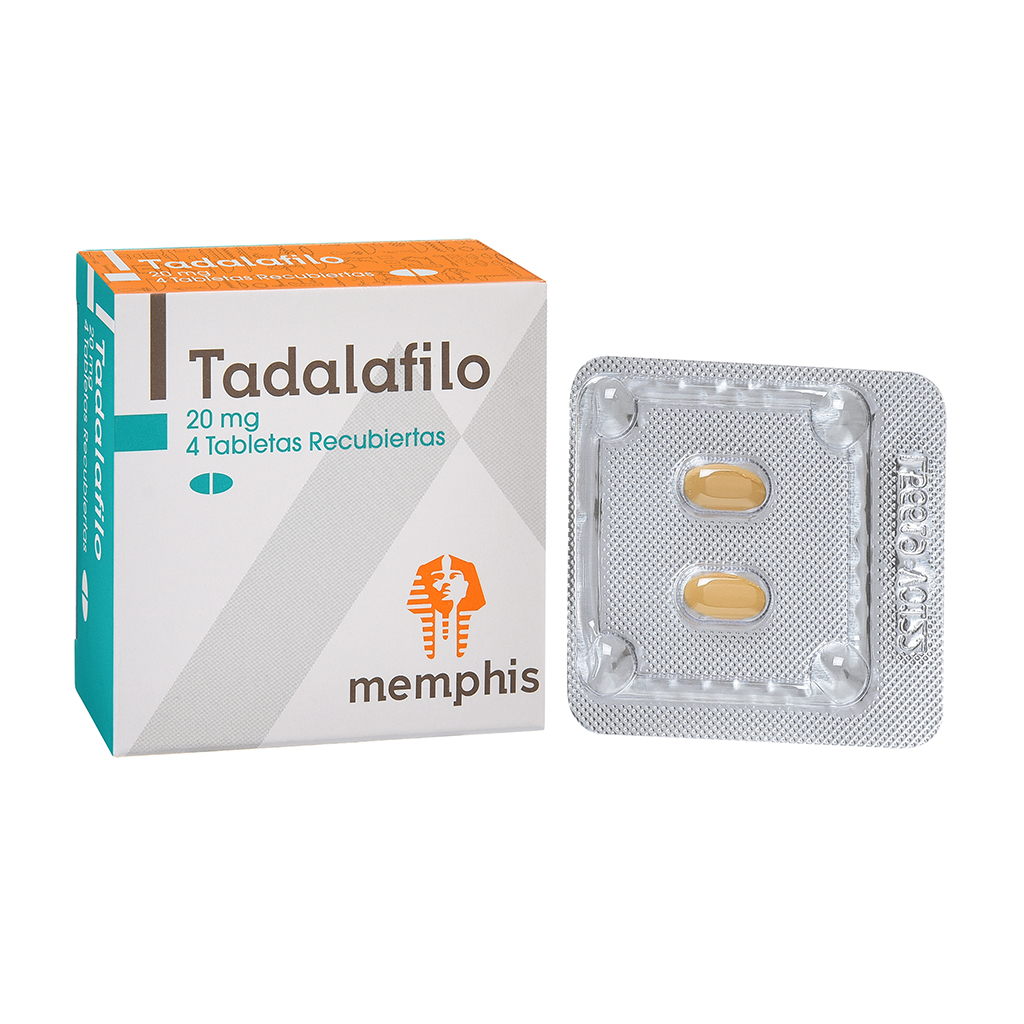 TADALAFILO TAB 20MG X 4 MEMPHIS