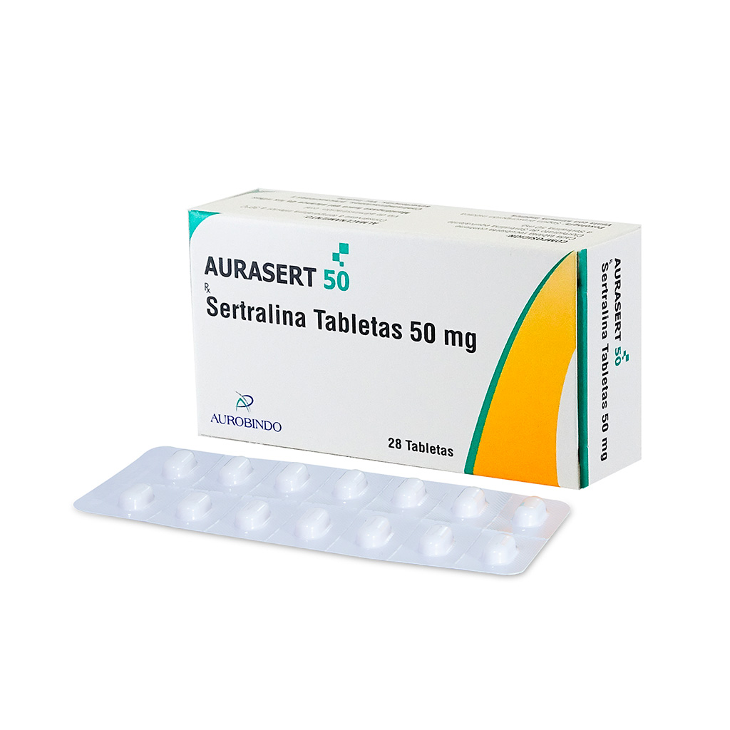 SERTRALINA TAB 50MG X 28 AURASERT NOVAM