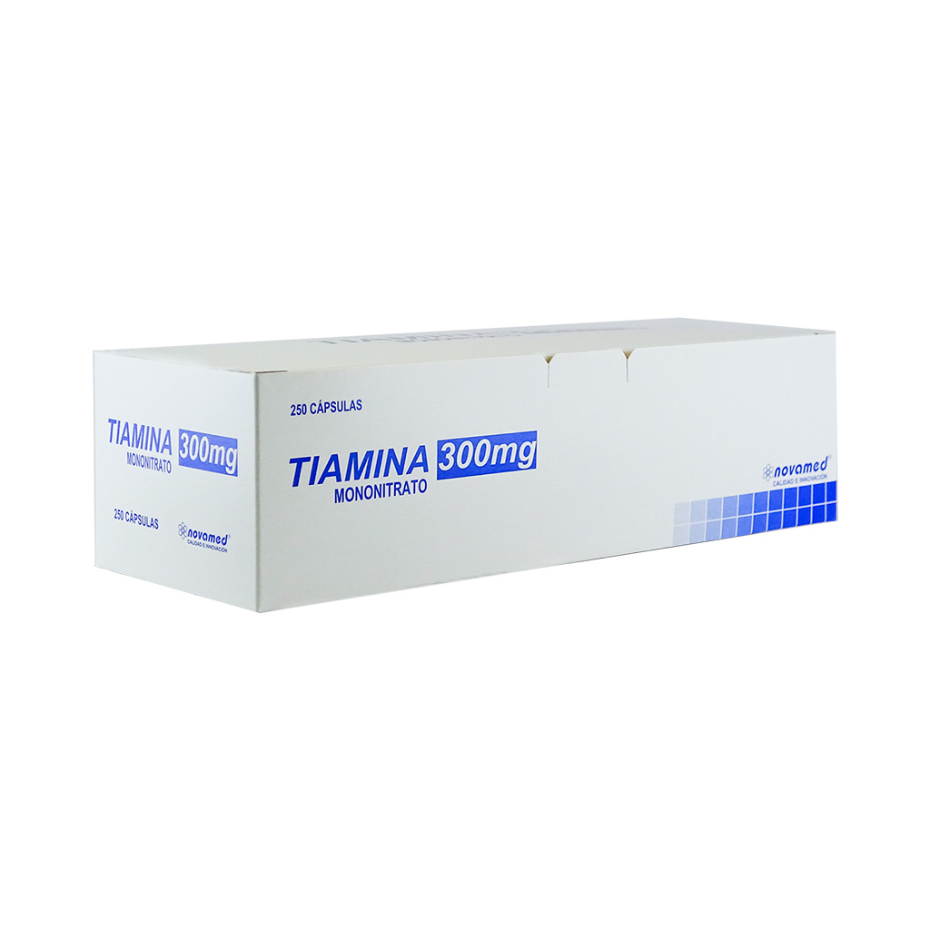 TIAMINA CAP 300MG X 250 NOVAMED