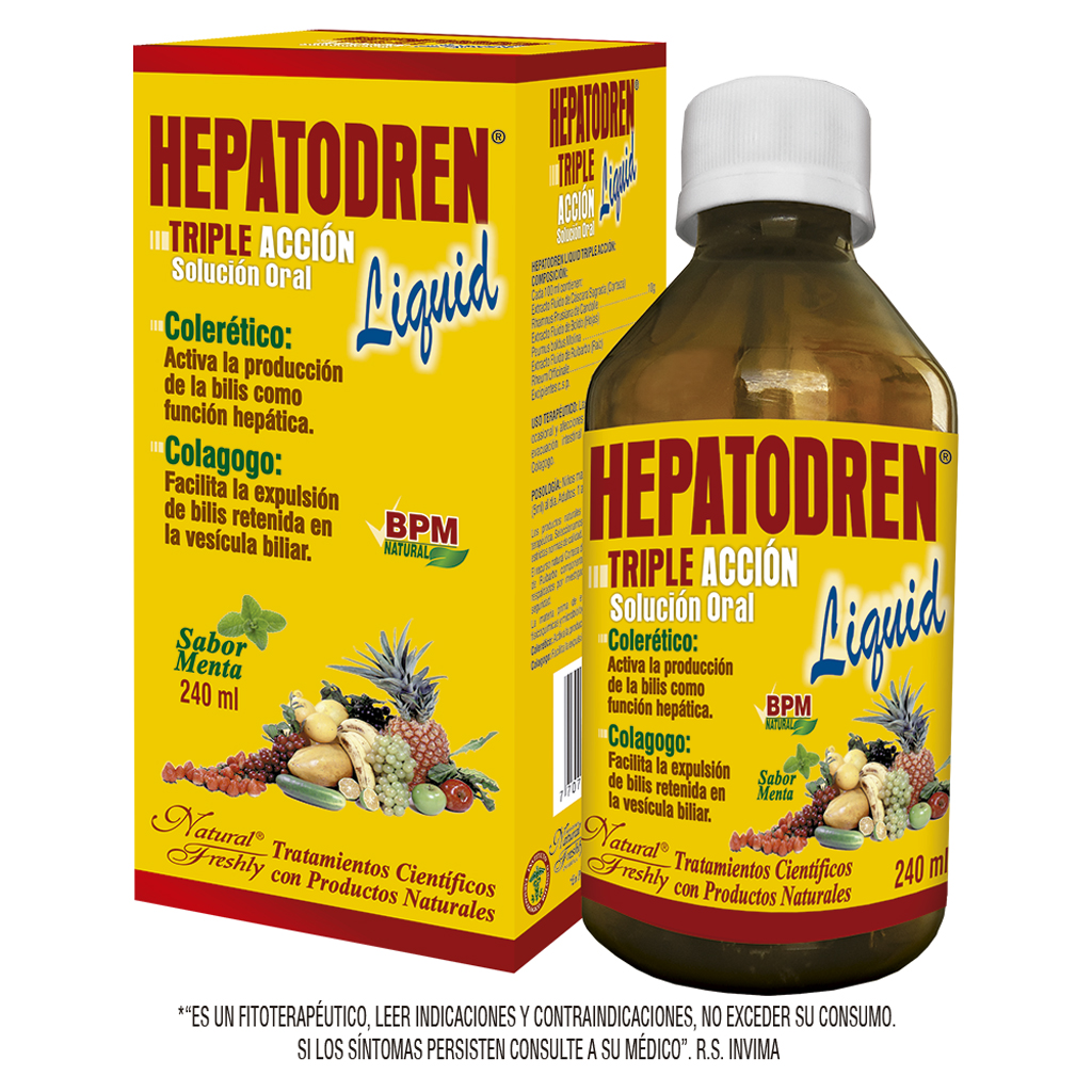 HEPATODREN LIMPIADOR HEPATICO X 240ML