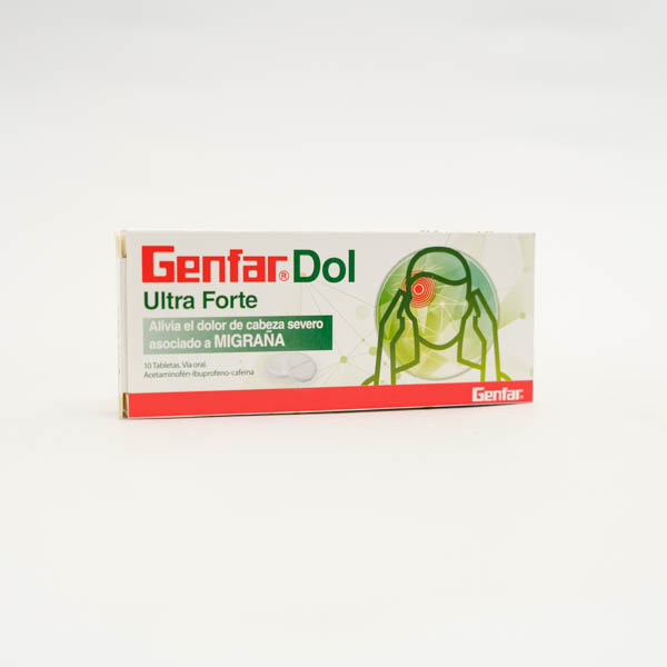 GENFARDOL ULTRA TAB X 10 GF