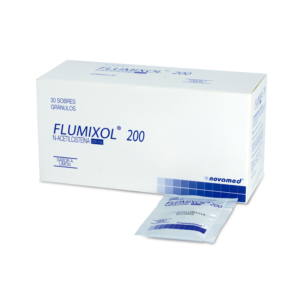 FLUMIXOL SOB 200MG X 30 NOVAMED