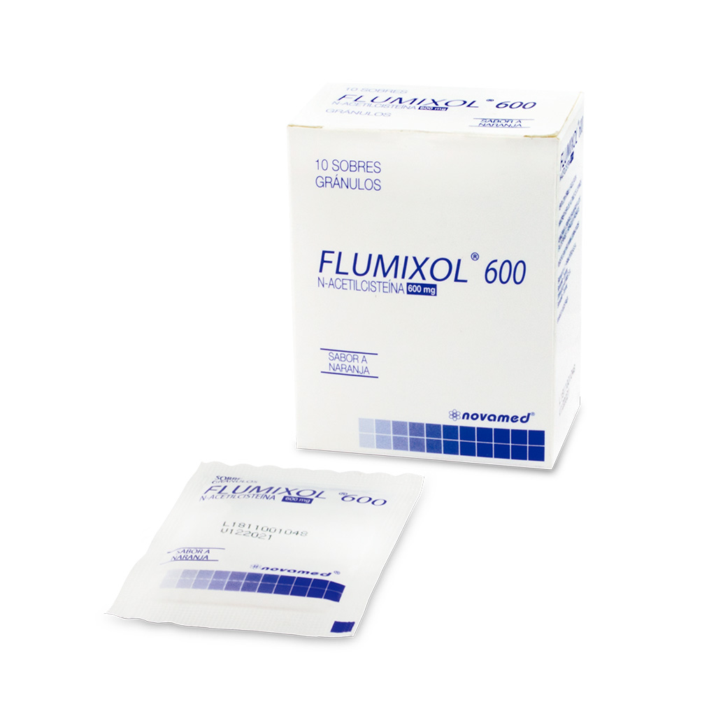 FLUMIXOL SOB 600MG X 10 NOVAMED