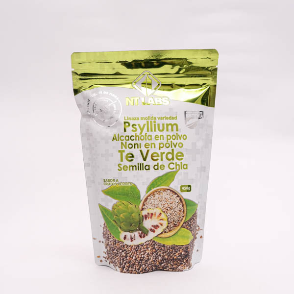 LINAZA BOLSA PSYLLIUM TE VERDE X 450G NT LABS