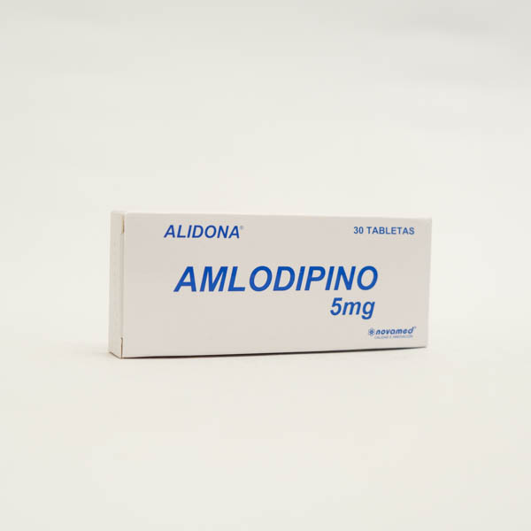 AMLODIPINO TAB 5MG X 30 ALIDONA NOVAMED