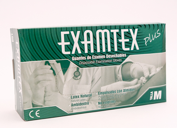 GUANTES EXAMINACION LATEX M X 100 CLIC MARKETING