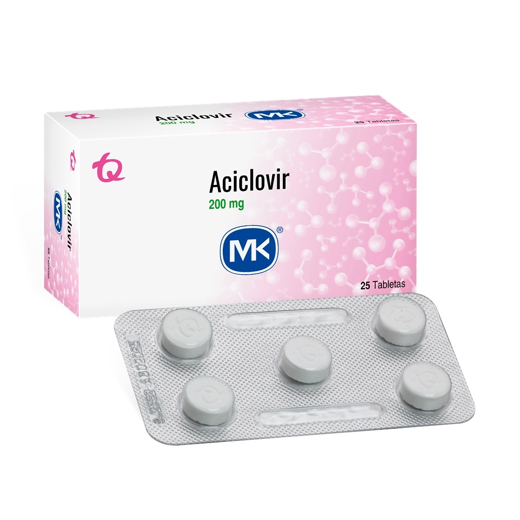 ACICLOVIR TAB 200MG X 25 MK