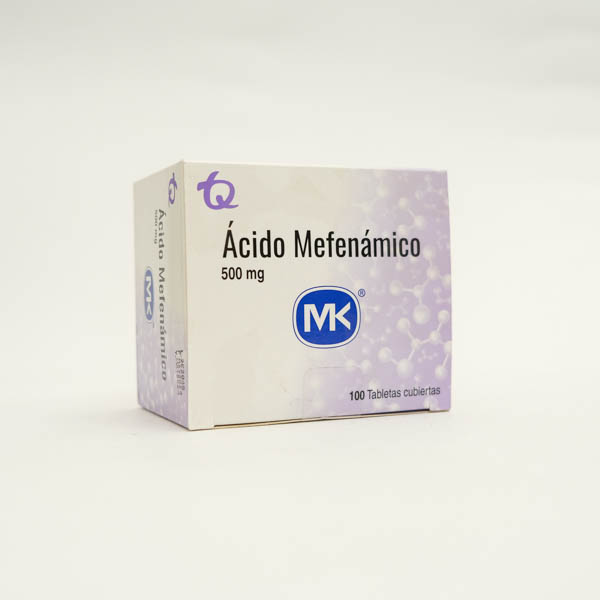 ACIDO MEFENAMICO TAB 500MG X 100 MK