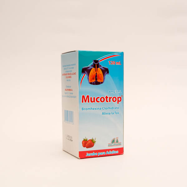 BROMEXINA JBE MUCOTROP ADU X 120ML  ANGLOFARMA