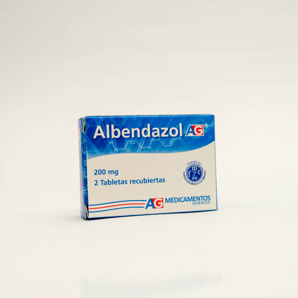 ALBENDAZOL TAB 200MG X 2 AG