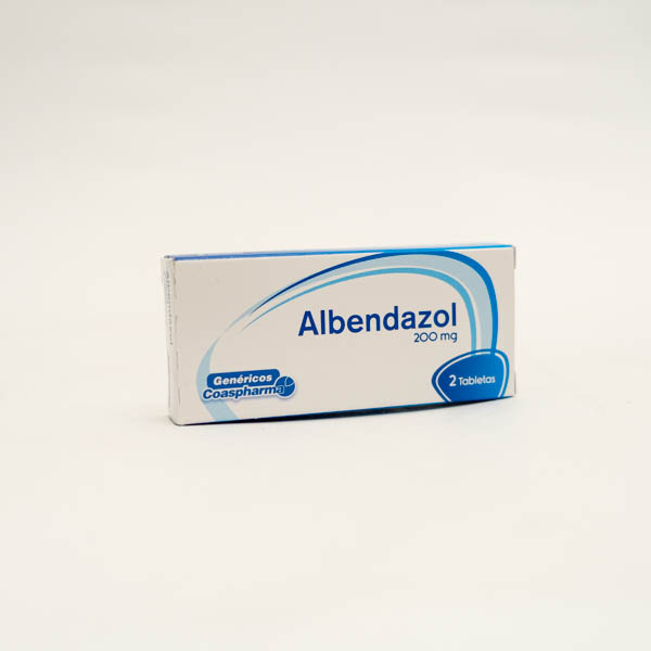 ALBENDAZOL TAB 200MG X 2  PC