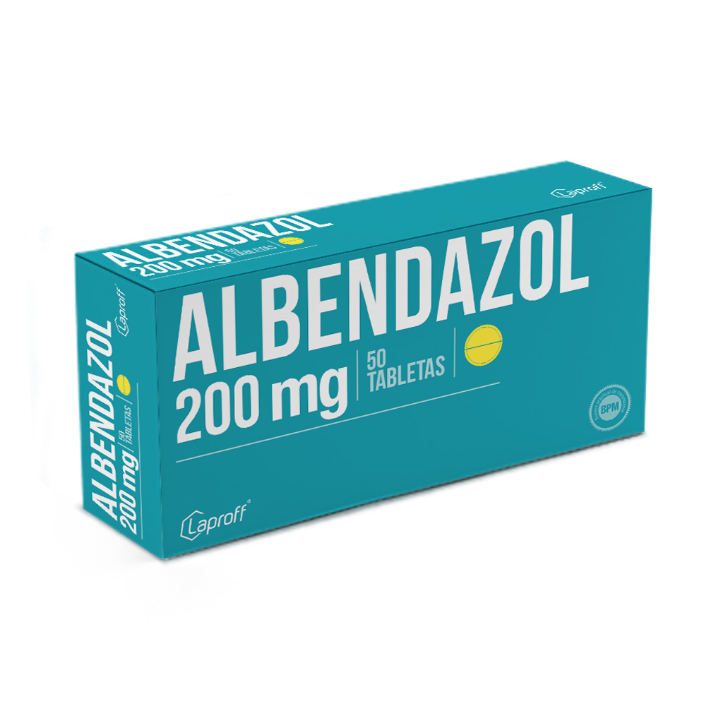 ALBENDAZOL TAB 200MG X 50 LAPROFF