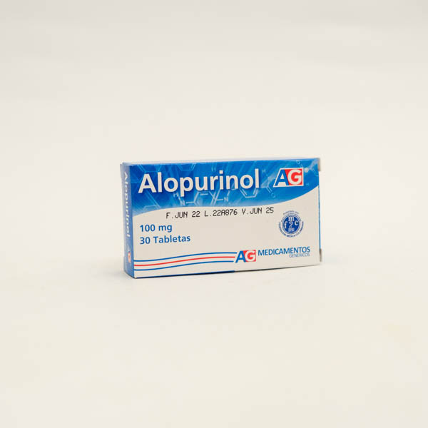 ALOPURINOL TAB 100MG X 30 AG