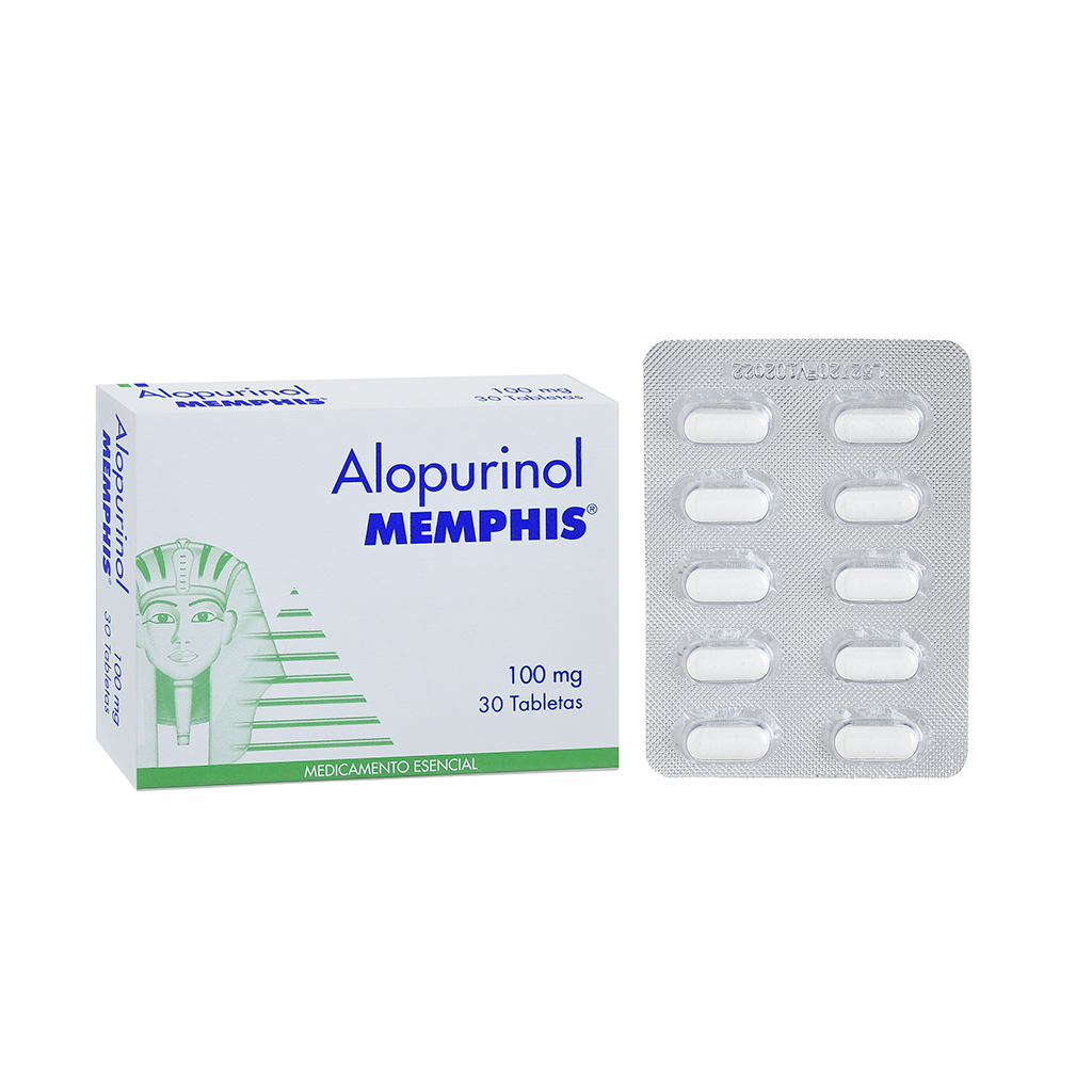 ALOPURINOL TAB 100MG X 30 MEMPHIS