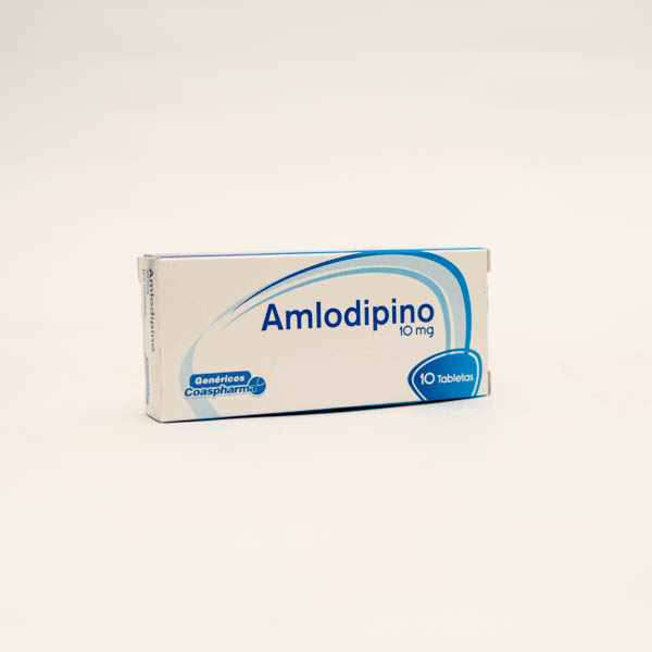 AMLODIPINO TAB 10MG X 10  PC