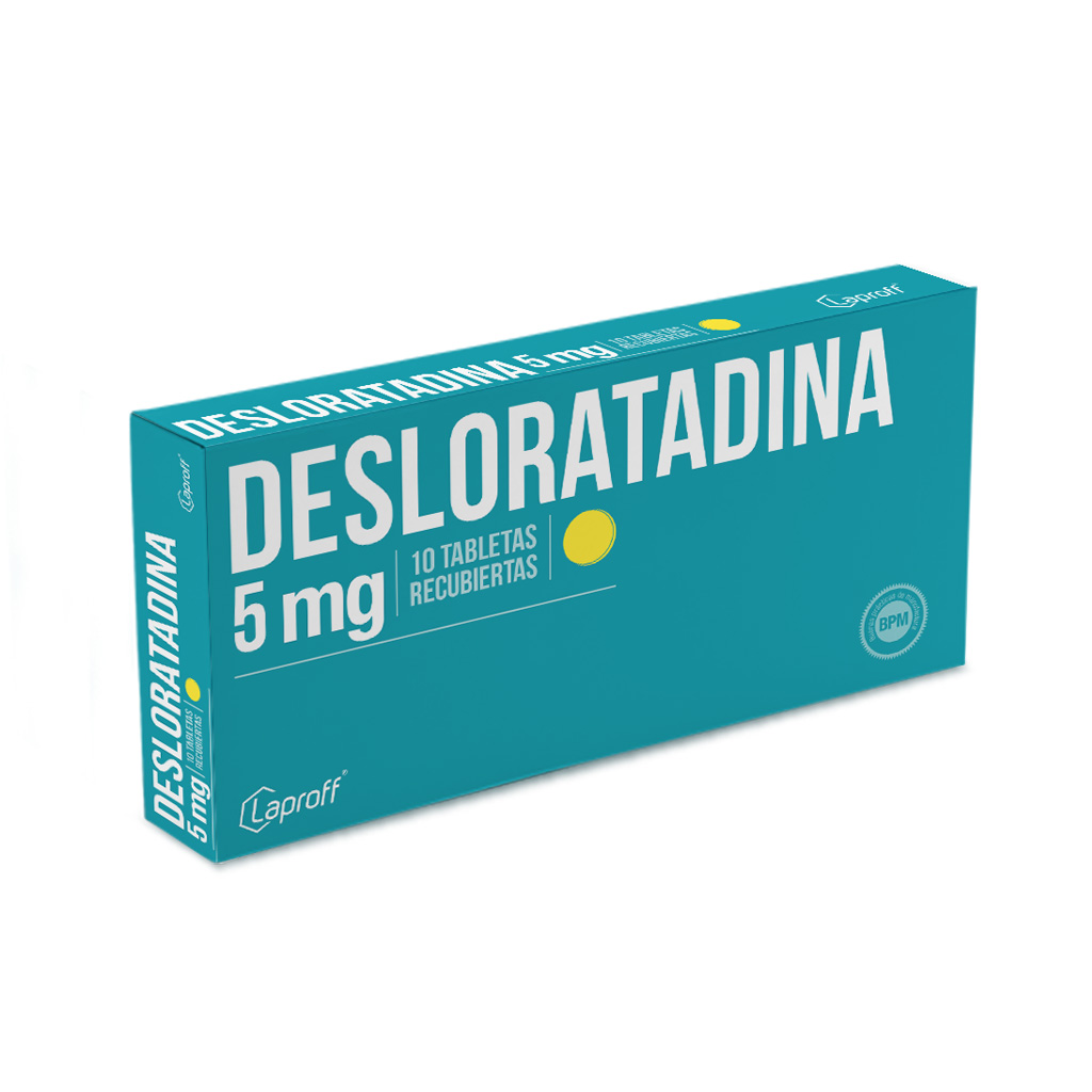 DESLORATADINA TAB 5MG X 10  LAPROFF