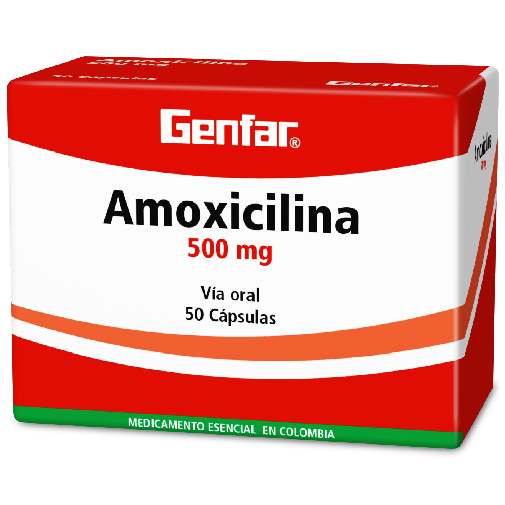 AMOXICILINA CAP 500MG X 50  GF