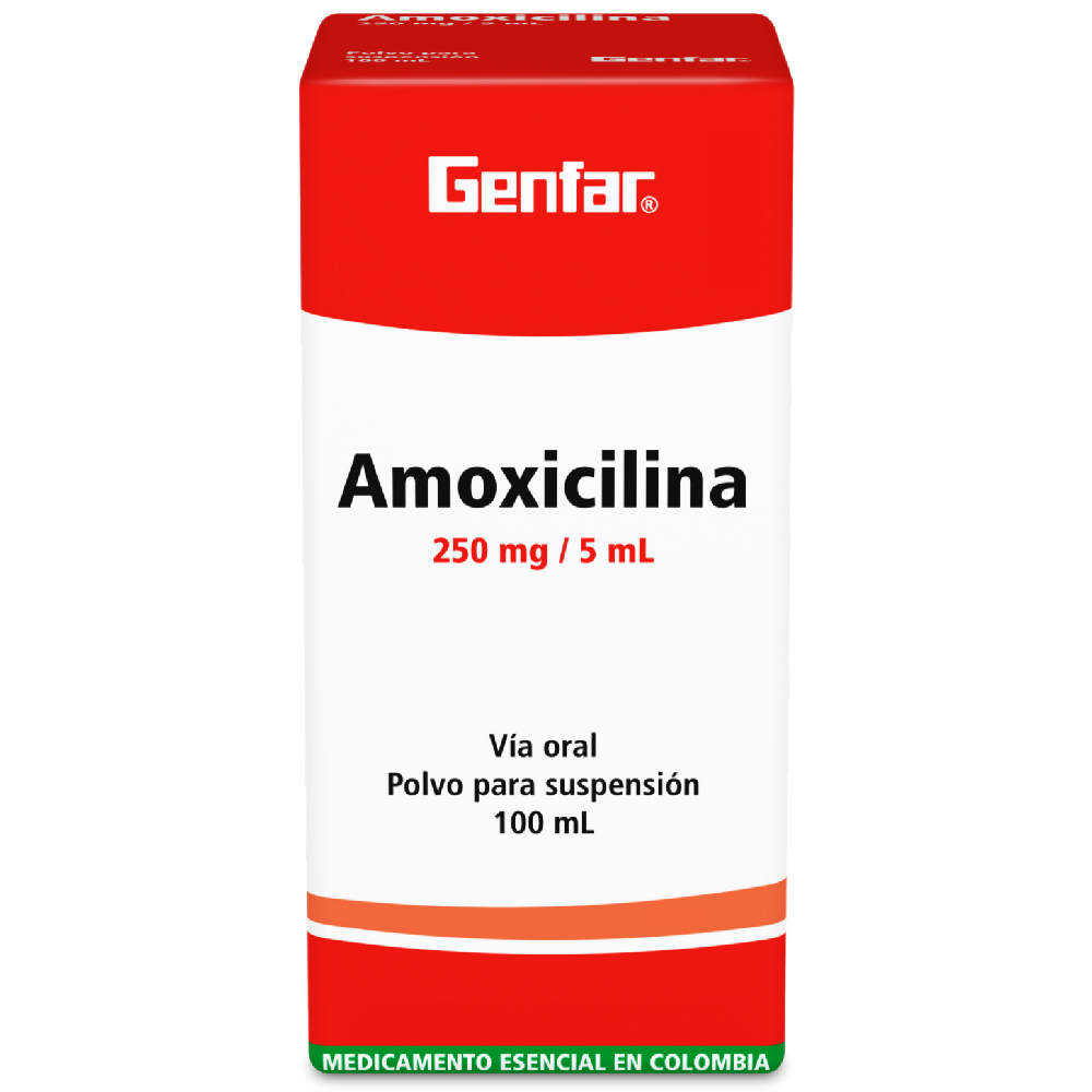 AMOXICILINA SUS 250MG X 100  GF