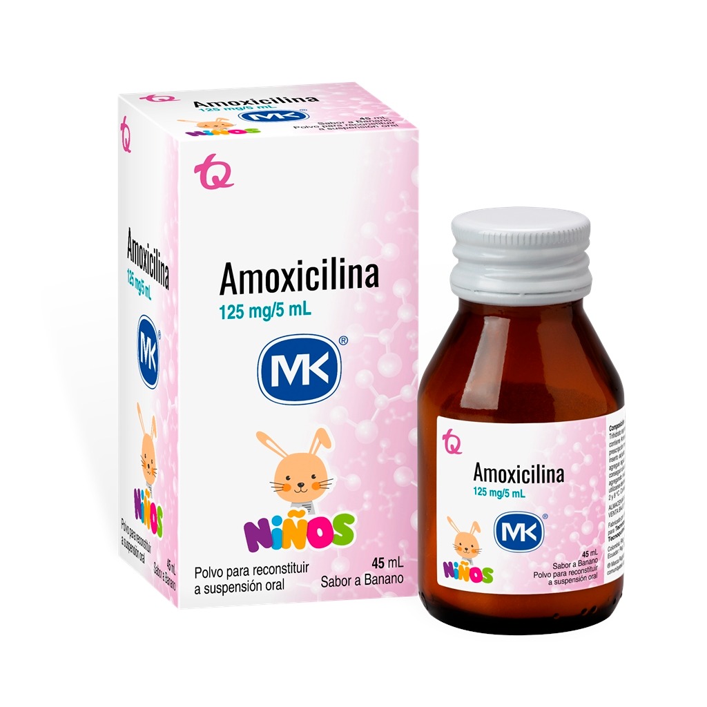 AMOXICILINA SUS 125MG X 45  MK