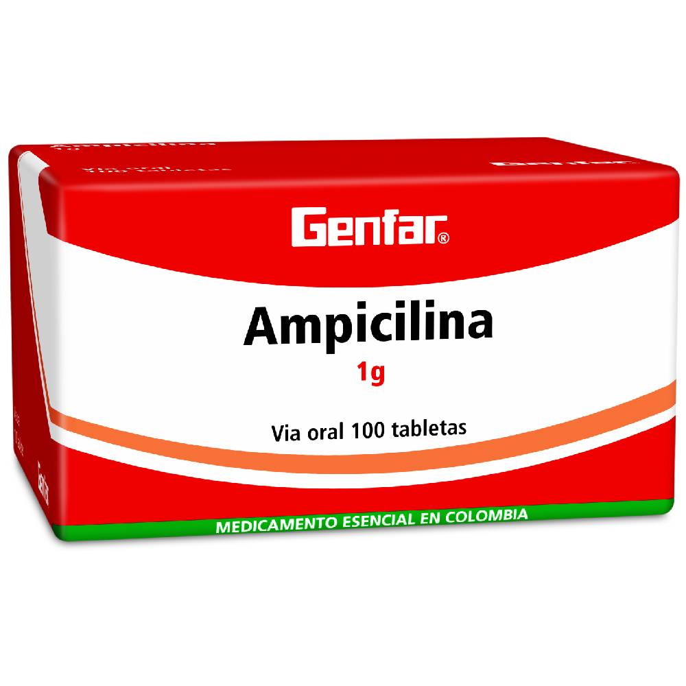 AMPICILINA TAB 1GR X 100  GF