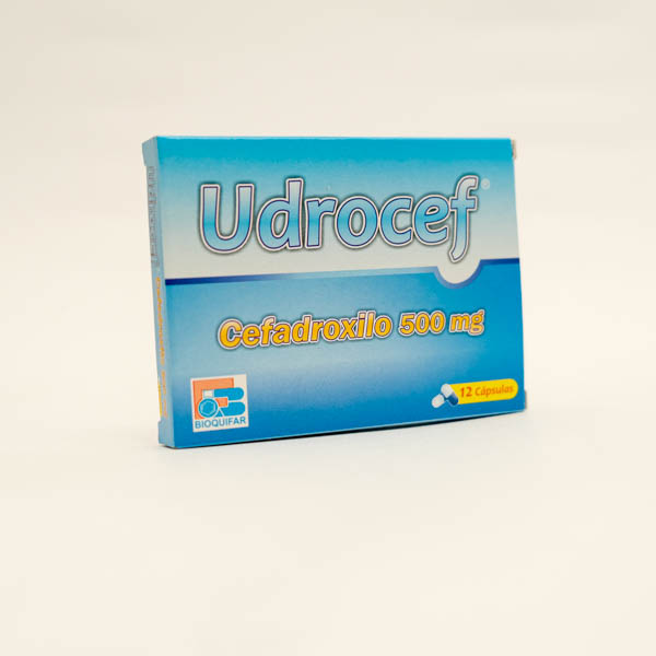 UDROCEF CAP 500MG X 12 CEFADROXI BIOQUIFAR