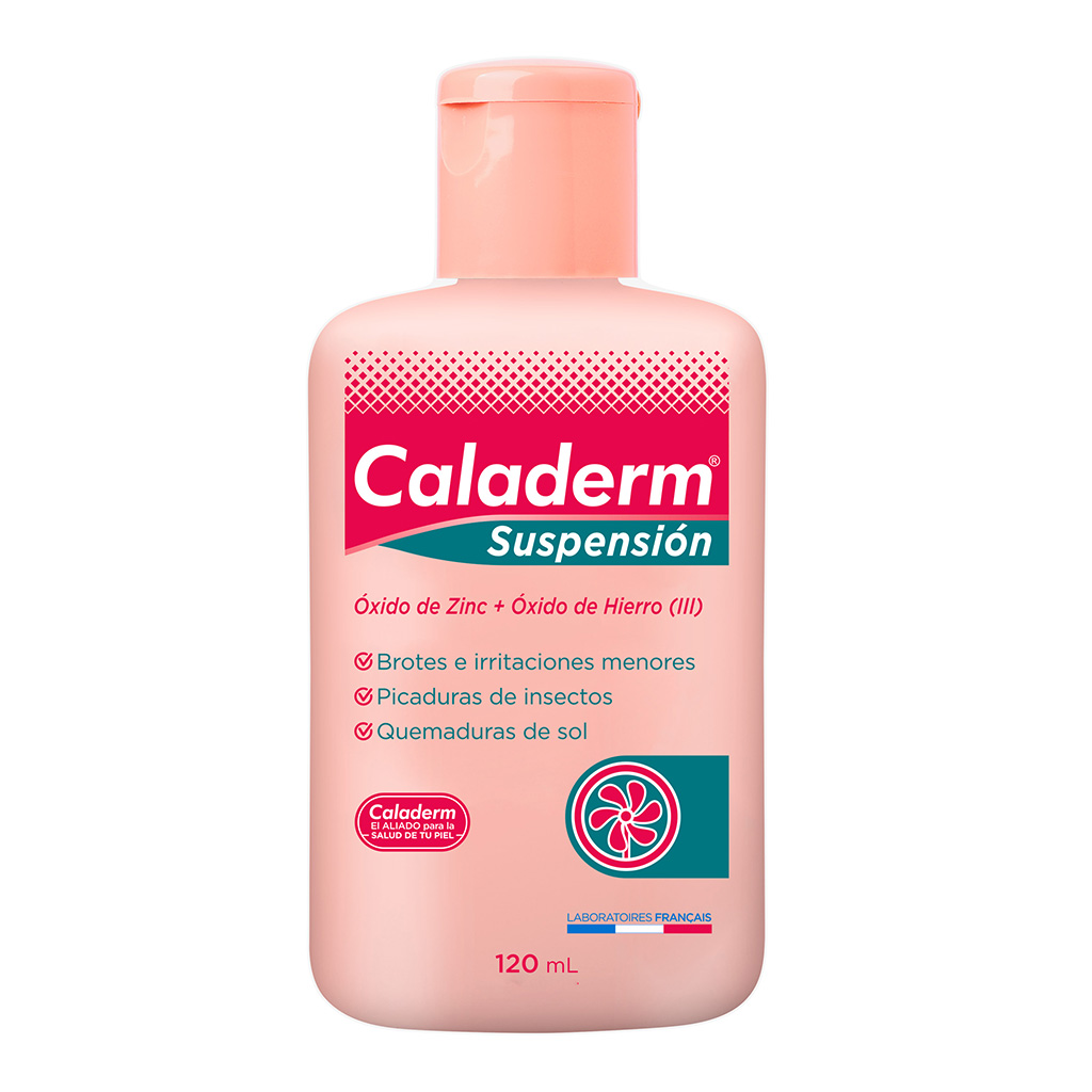 CALADERM LOCION ROSADO X 120ML GERCO