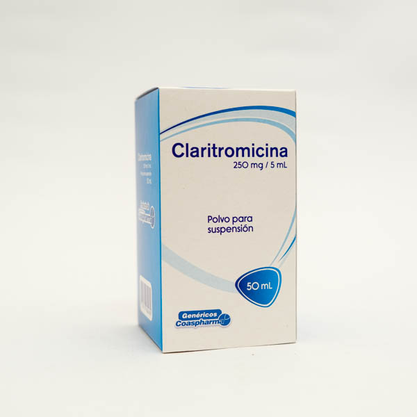 CLARITROMICINA SUS 250MG X 50  PC