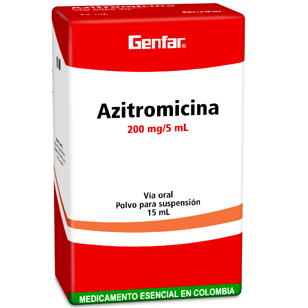 AZITROMICINA SUS 200MG X 15ML  GF