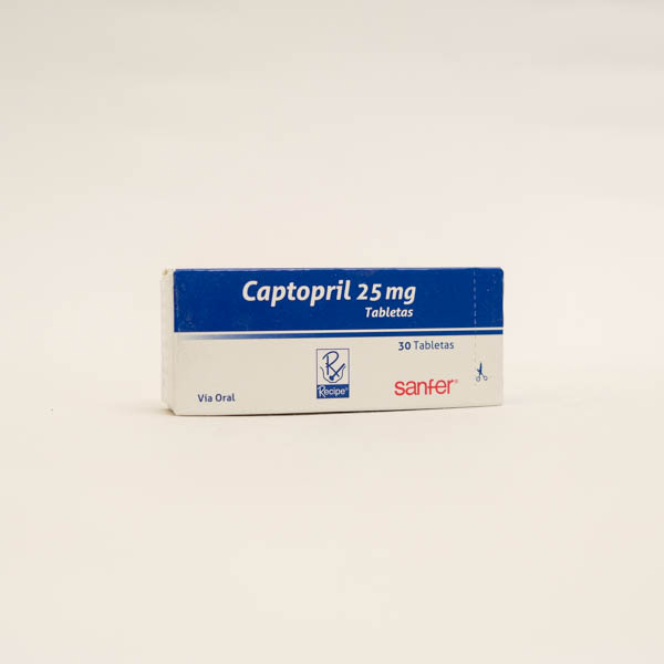 CAPTOPRIL TAB 25MG X 30 BUSSIE