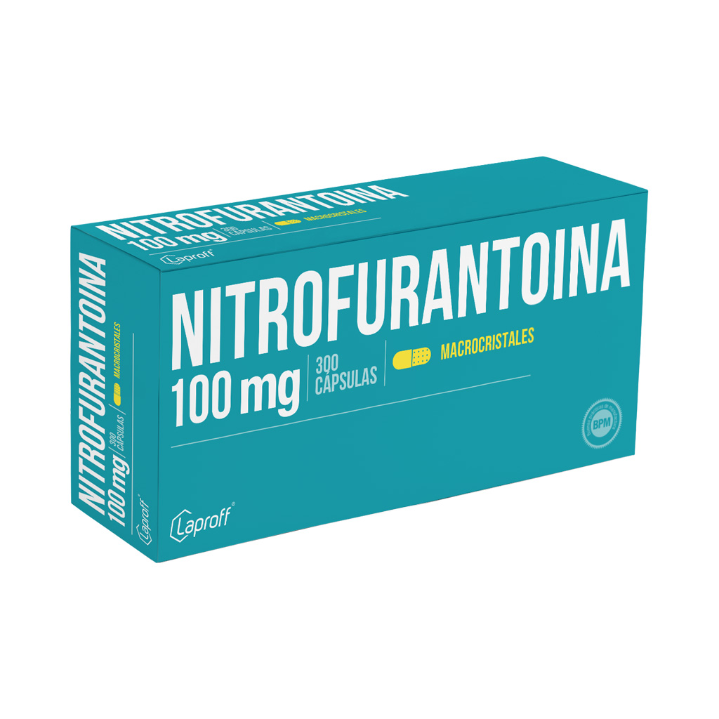 NITROFURANTOINA CAP 100MG X 300  LAPROFF