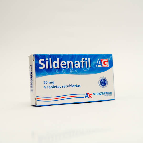 SILDENAFIL 50MG X 4 AG