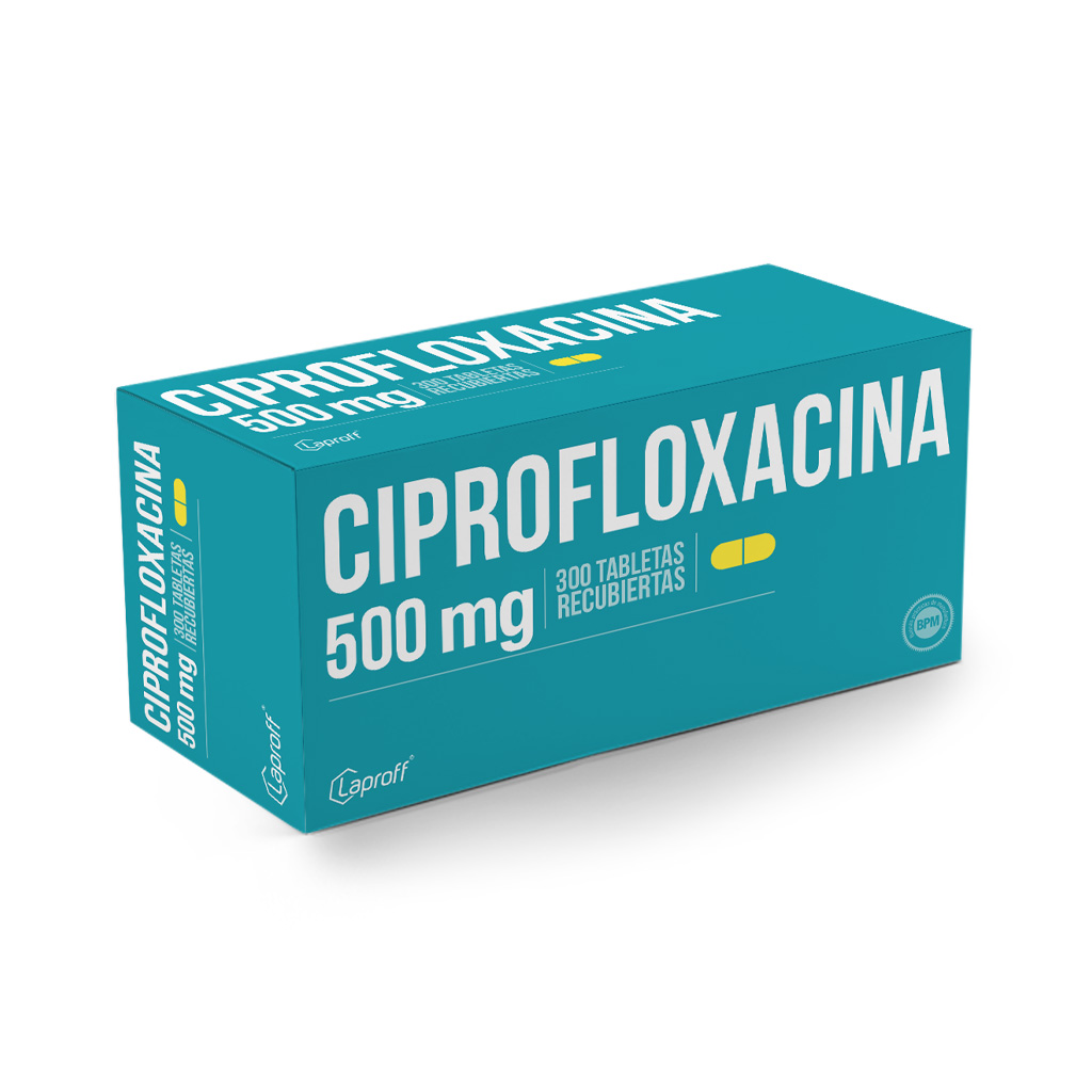 CIPROFLOXACINO TAB 500MG X 300  LAPROFF