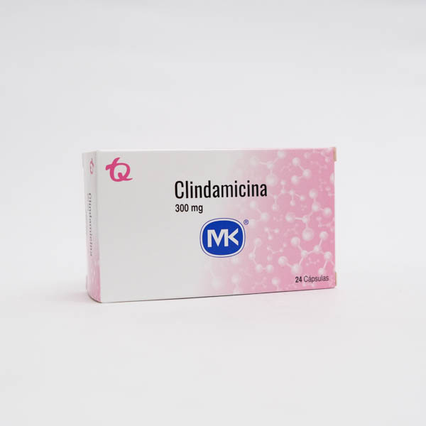 CLINDAMICINA CAP 300MG X 24  MK