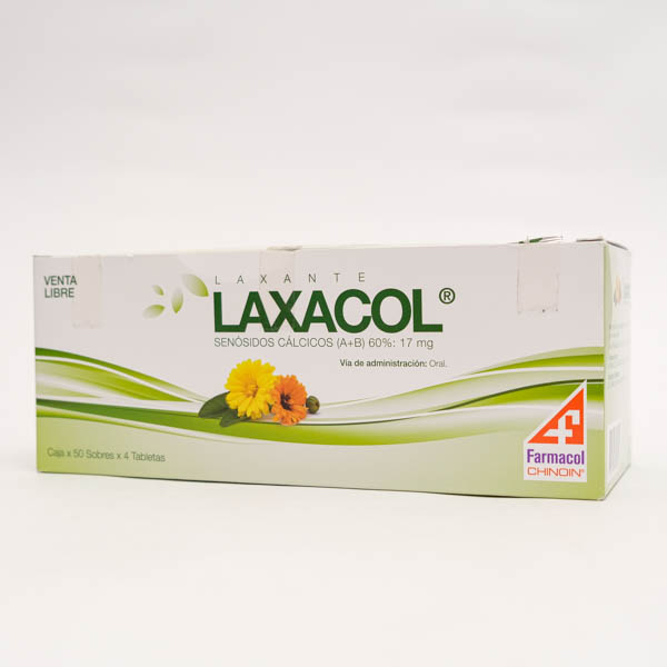 LAXACOL TAB SOBRES X 4 FARMACOL