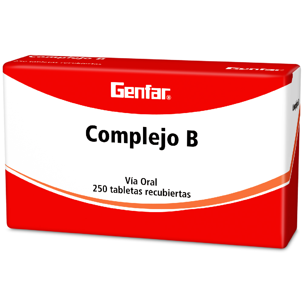 COMPLEJO B TAB X 250  GF