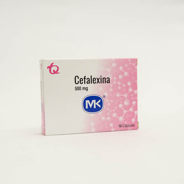 CEFALEXINA CAP 500MG X 10 MK