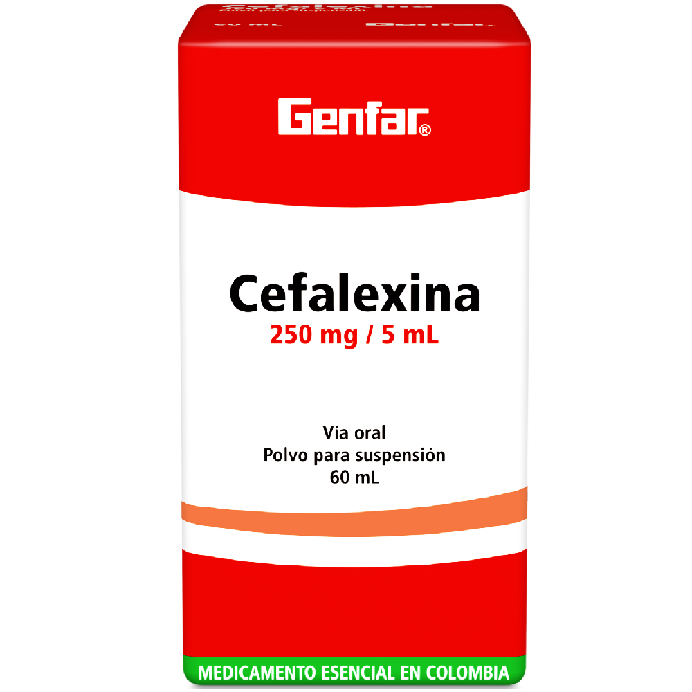 CEFALEXINA SUS 250MG X 60  GF