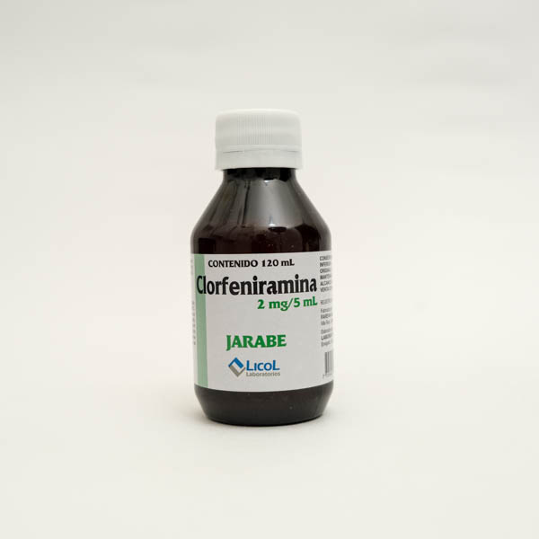 CLORFENIRAMINA JBE 120ML  LICOL